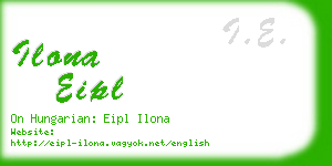 ilona eipl business card